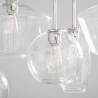Sculptural 7-Light Multi Chandelier