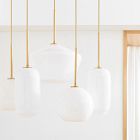 Sculptural 7-Light Multi Chandelier