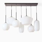 Sculptural 7-Light Multi Chandelier